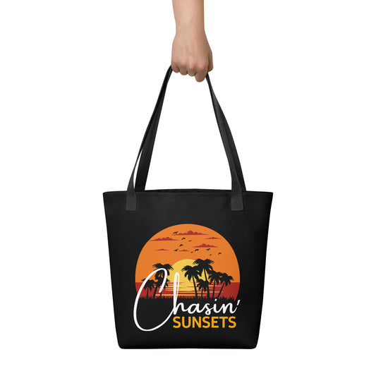 Chasin Sunsets Tote Bag