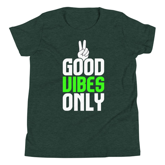 Good Vibes Only Youth Short Sleeve T-Shirt